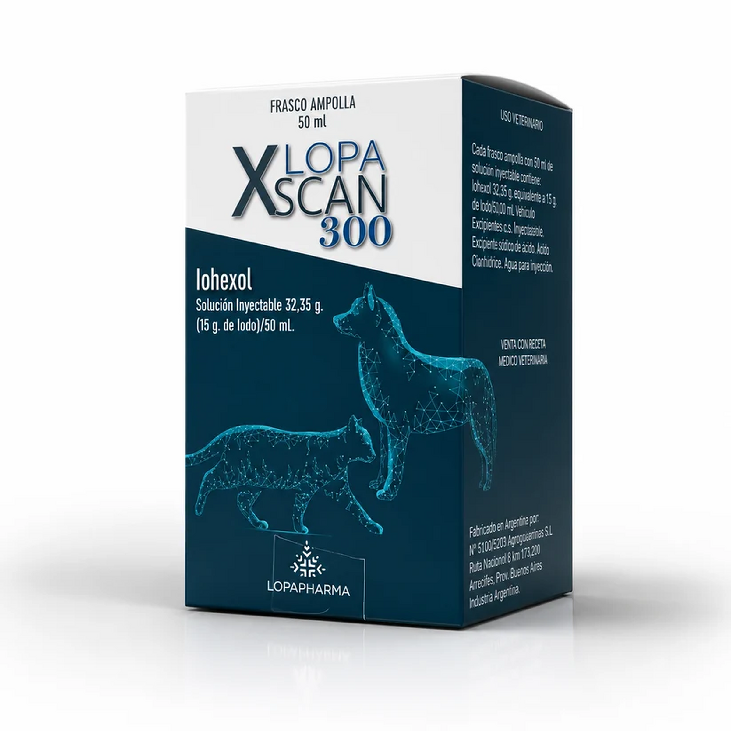 LopaXscan 300 ampollas de 50 mL